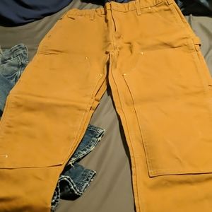 Mens carhartt dungaree fit work pants